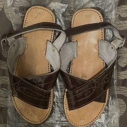Leather Crossed Sandals/ Huarache Cruzado