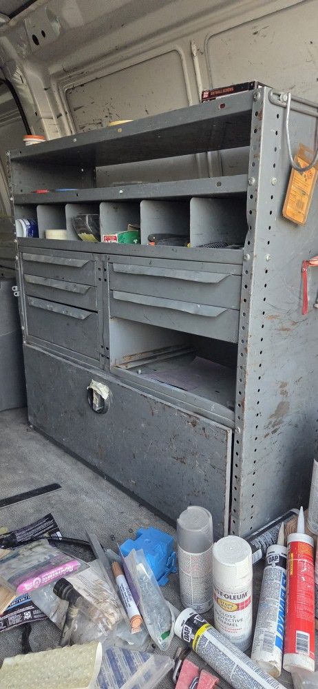 Van Metal Shelves