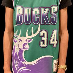 Ray Allen Milwaukee Bucks NBA Jerseys
