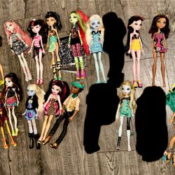 Monster High Doll Lot $105 EACH DOLL