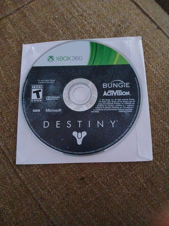 Destiny For Xbox 360