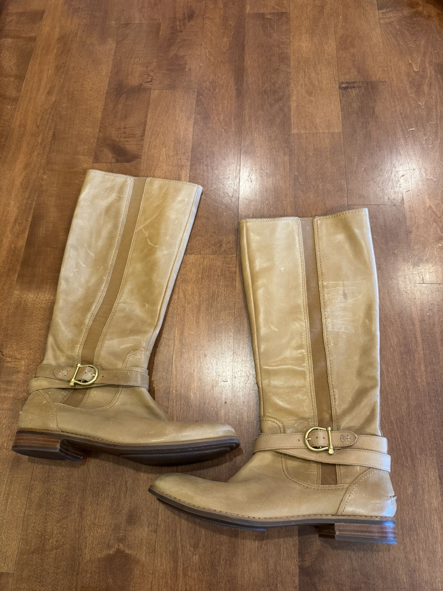 Woman’s Sperry Riding Boots Leather Size 8.5 Shipping available