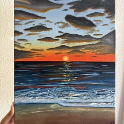 Sunset painting 