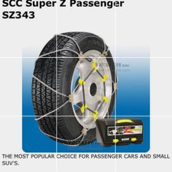 Snow Chains - SCC Super Z Passenger SZ343