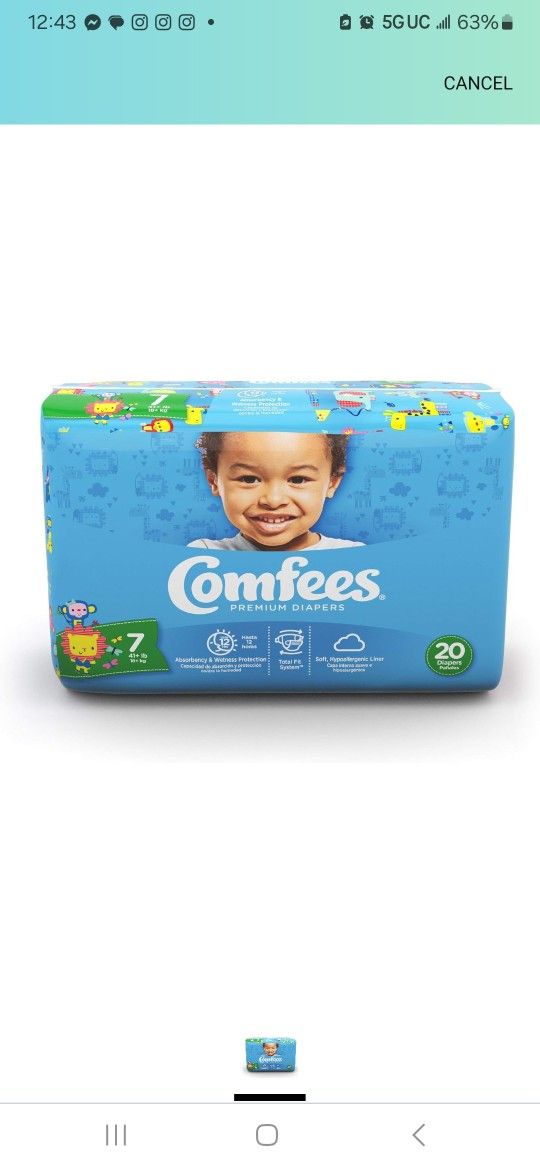 Diapers Size #7