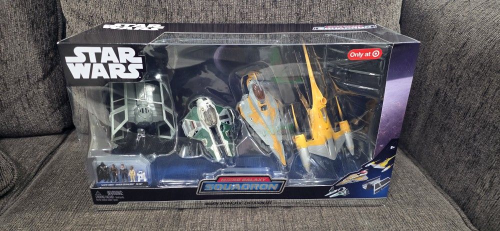 Star Wars Micro Galaxy Squadron Anakin Evolution
