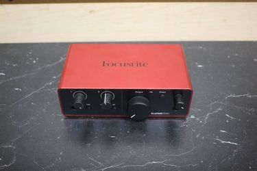 Focusrite Scarlett Solo 4th Gen Audio Interface