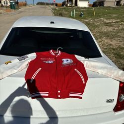 Men focus Varsity Jacket