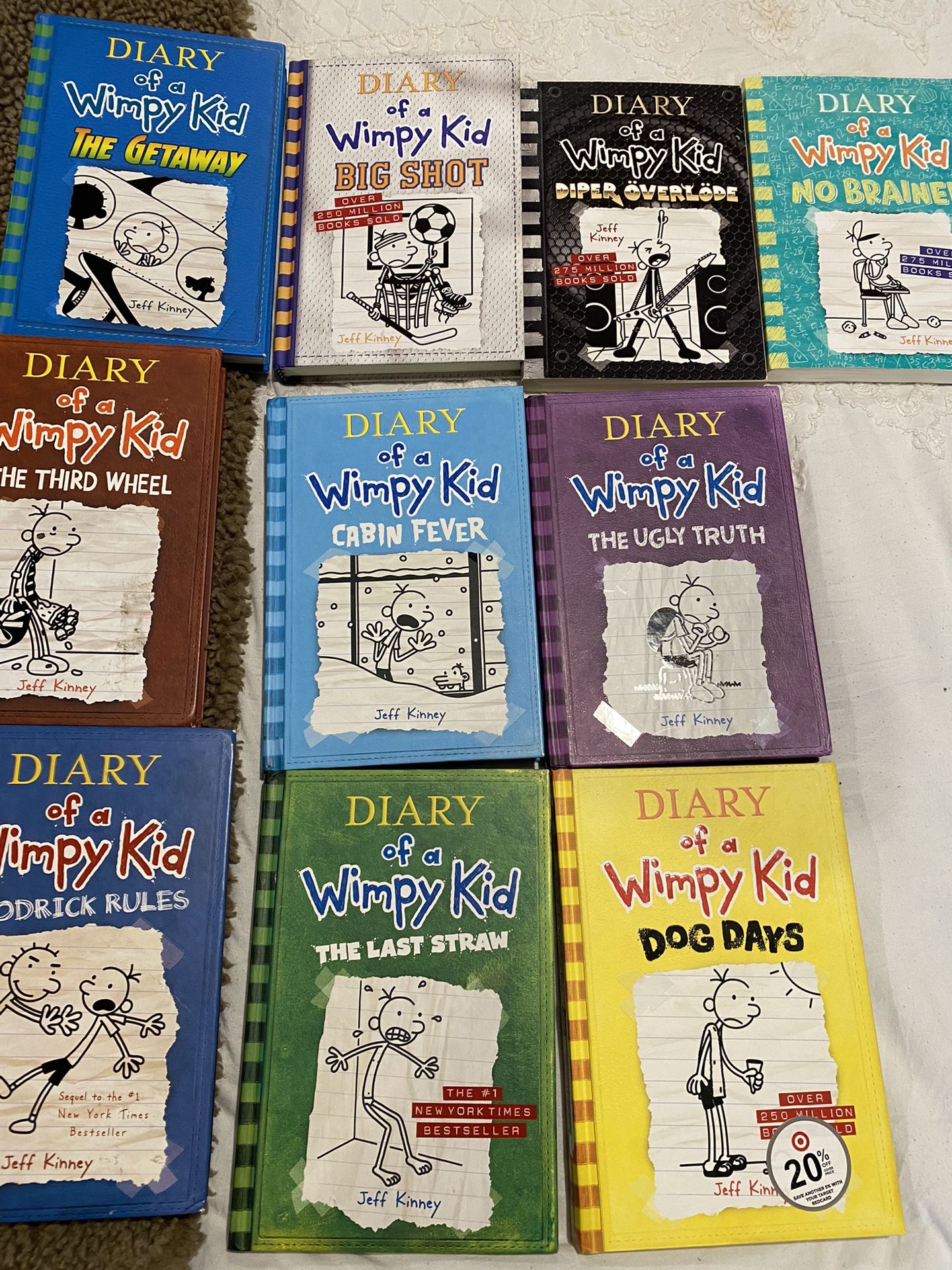 Diary Of The Wimpy kid Books