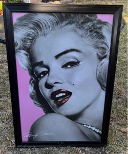 Marilyn Monroe Lips Poster 24x36