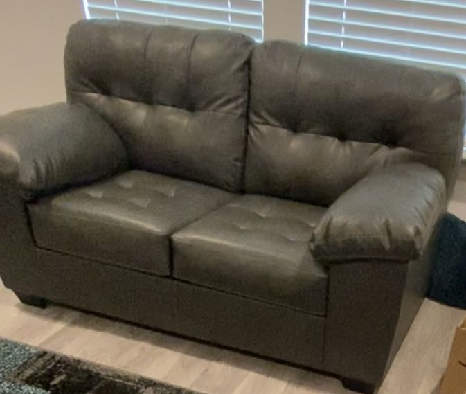 Leather Couch & Loveseat