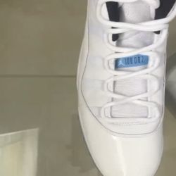 Jordan 11s white legend blues