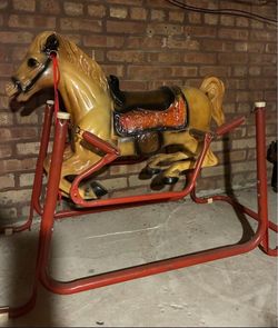 Vintage Wonder Horse Spring Riding Toy