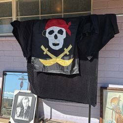 Full Or Double Size Black Comforter Bed  Set Pirates 