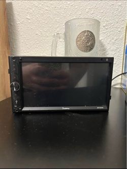 Double DIN Touchscreen Stereo Bluetooth