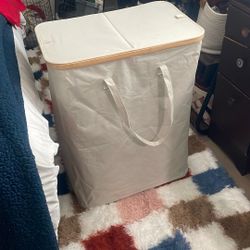 2-Sided Fabric Laundry Hamper