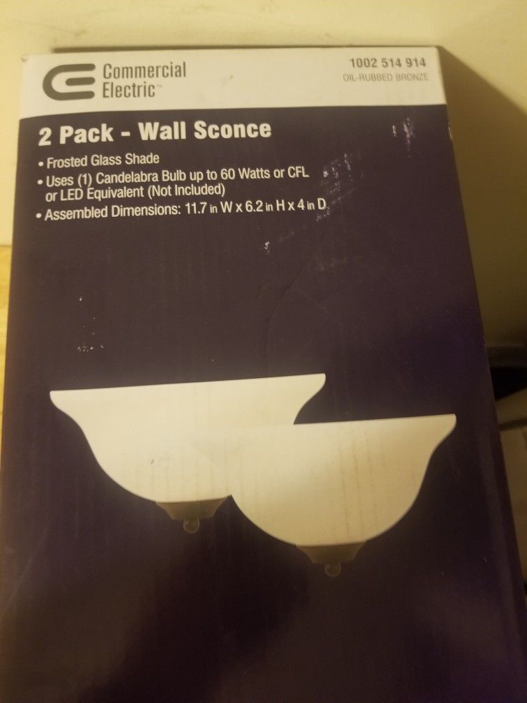 Oil Rubbed Bronze Wall Sconce Lights