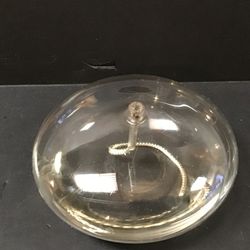 Glass Oval Lamp Burner