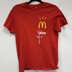 Travis Scott x Mcdonald Crew tee