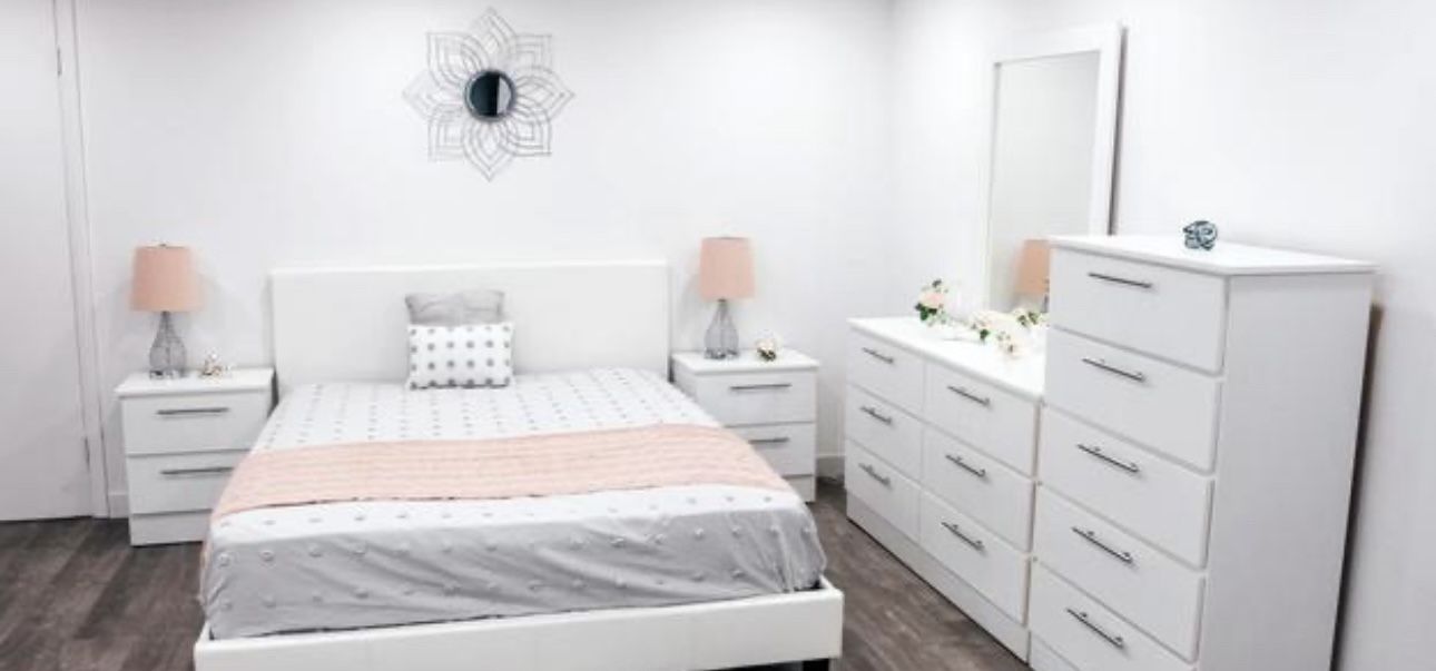 All White 🤍🤍🤍🤍 BED 🤍🤍🤍🤍