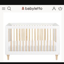 Baby Crib Toddler Bed Babyletto Lolly With Mattress