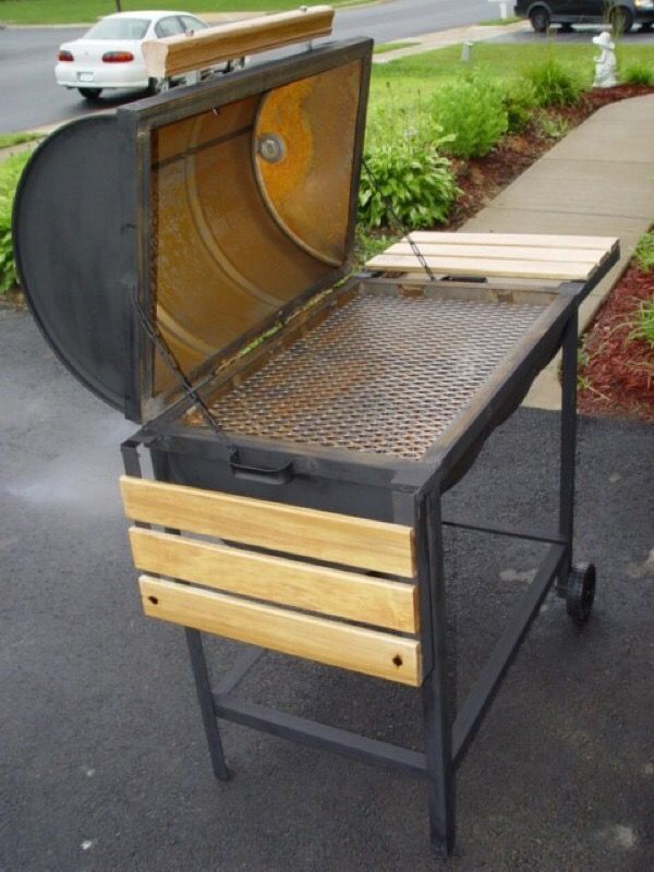 Build your own 55 Gallon BBQ GRILL