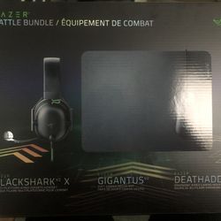 RAZER “BATTLE BUNDLE” - BLACKSHARK v2 X ESports Equipment