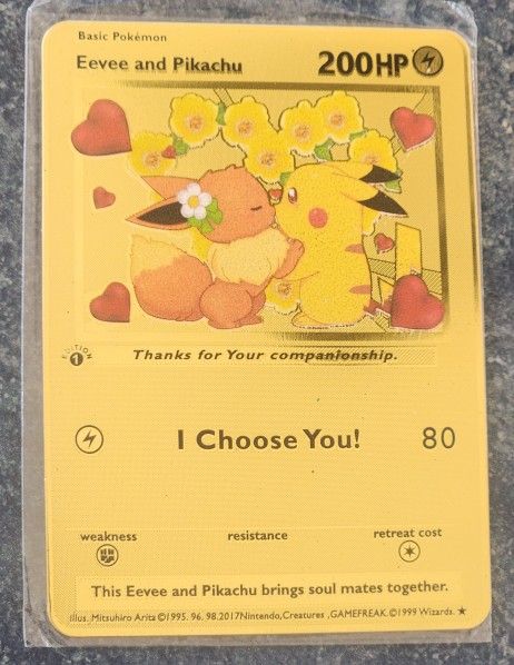 Pokemon Valentine's Day Cards