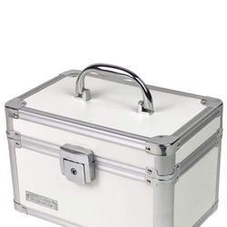 locking Vaultz box with 2 keys. Great for Meds, Coins, Personal Documents. Shipping Available 