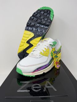 Nike Air Max 90 Grateful Dead X University Of Oregon Ducks Size 9