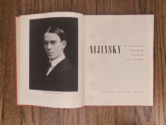 Nijinsky : An Illustrated Monograph Paul Magriel. Rare first Edition