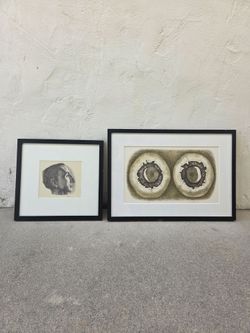 Two 1960s artworks by John Ulbricht