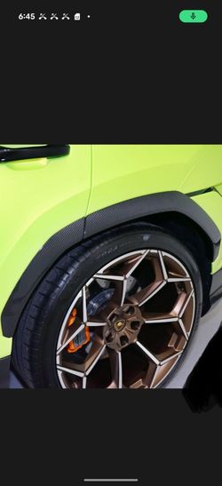 Urus performante carbon fiber fender flares oem