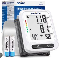 Sejoy Digital Fully Automatic Wrist Blood Pressure Monitor