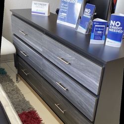 Dresser Black And Grey