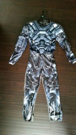 New Transformers Child Boy Iron Hide Classic Muscle Costume Disguise size M (7-8) halloween