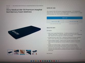 Hospital bed for home