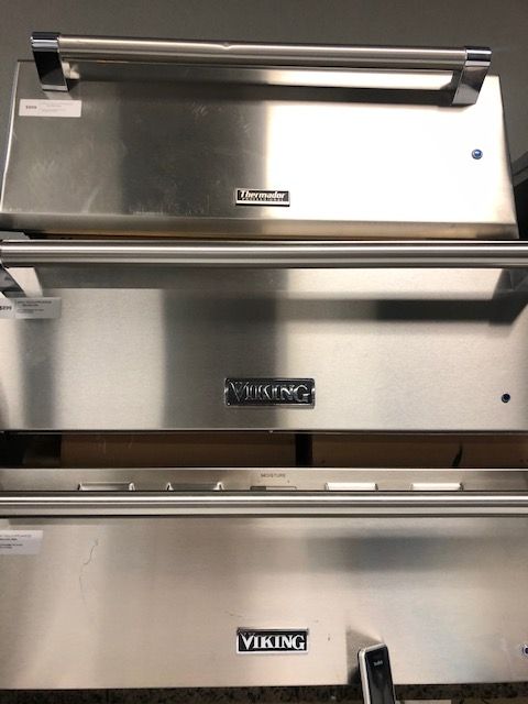 stainless steel warming drawer VIKING and THERMADOR //FREE DELIVERY