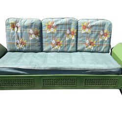 Vintage/Shabby Chic/Retro 3 Seat Steel Glider 