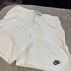 White Nike Shorts