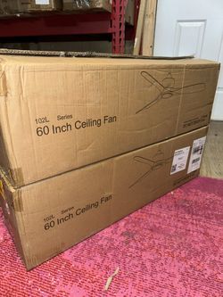 Ceiling Fans with Lights, Ceiling Fans with Lights and Remote, 60 inch Modern Smart Ceiling Fan with Light, Outdoor Ceiling Fans for Patios 3 Blade Be