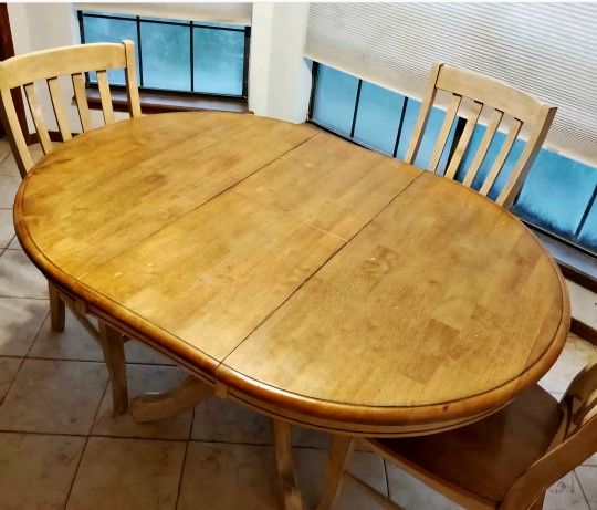 Solid Oak Dining Table