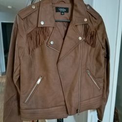 Nice Western women's  jacket non leather with fringe