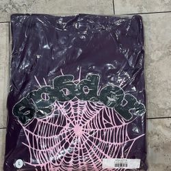 purple spider hoodie