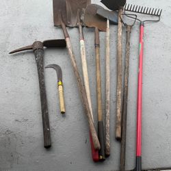Garden tool set