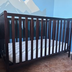 Brown Crib