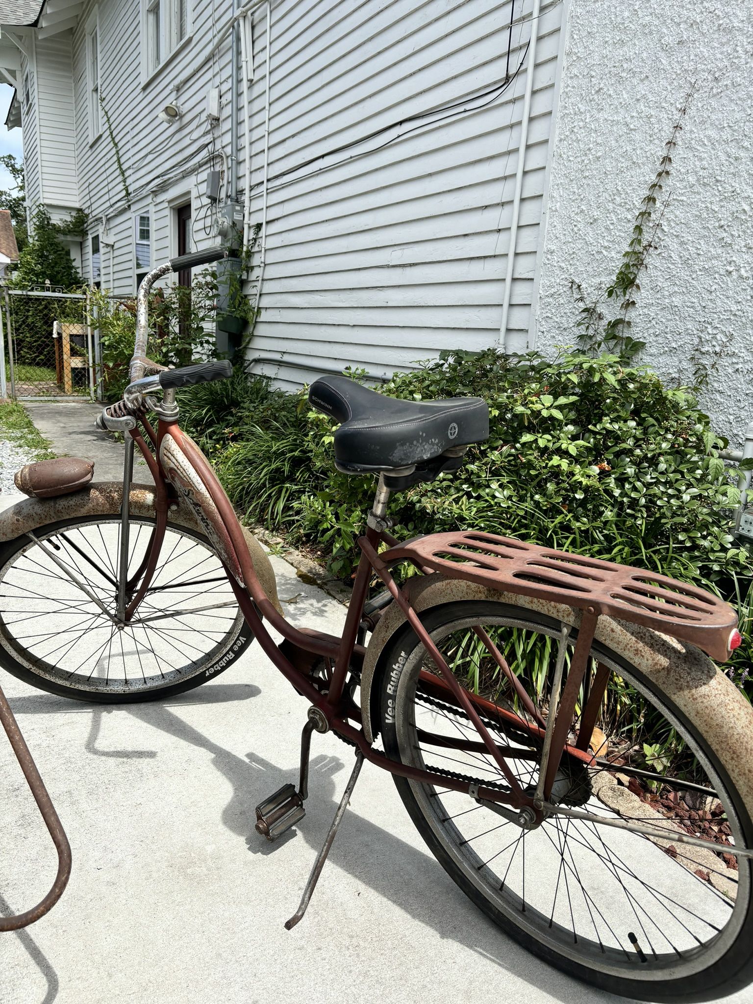 Vintage Schwinn Bicycle- 1950s Womens Bike
