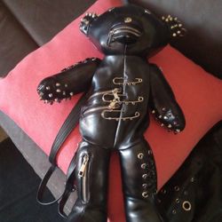 Leather Dolls Kill And Kids Leather Jacket 