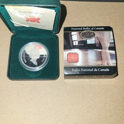 2001 Canadian Sterling Proof Coin 