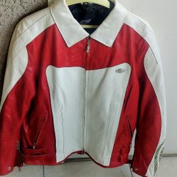 Hein Gericke Size 16 Women's Leather Jacket 